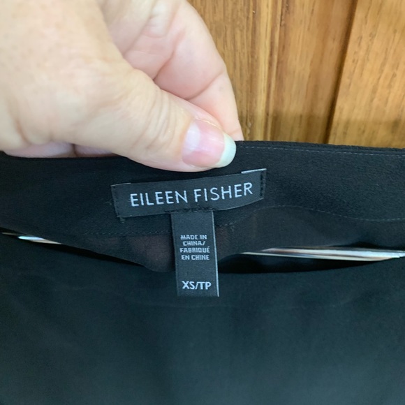 Eileen Fisher Washable Silk Tunic - Picture 3 of 9